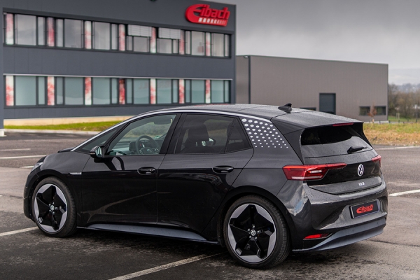 VW ID. 3 mit Eibach Sportline Tieferlegungsfedern Gewindefedern E21-GF-ID3